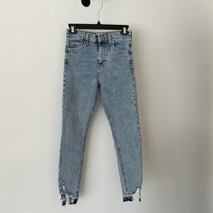 Topshop Jamie High Waisted Jeans - Petite 26